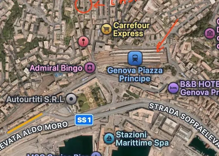 Apartament Casa Prendi Genua